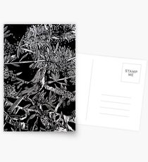 Yang Bird - Woodcut Postcards