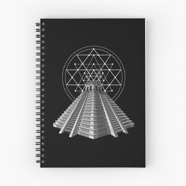 Item preview, Aztec Mayan Pyramid Sacred Geometry designed and sold by HillaryUbald.