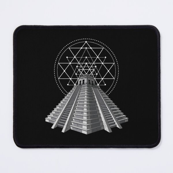 Item preview, Aztec Mayan Pyramid Sacred Geometry designed and sold by HillaryUbald.