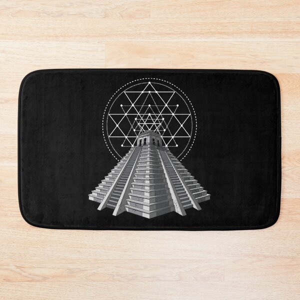 Item preview, Aztec Mayan Pyramid Sacred Geometry designed and sold by HillaryUbald.