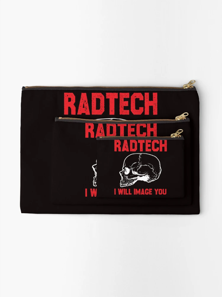 Thumbnail 2 of 4, Zipper Pouch, Rad Tech  Radiologist Radiographer Medicine Radiography designed and sold by TomGiantDesigns.