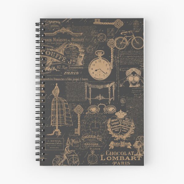 Item preview, Vintage French Black Script Collage  designed and sold by Marcee Duggar.