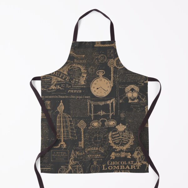 Item preview, Vintage French Black Script Collage designed and sold by Marcee Duggar.
