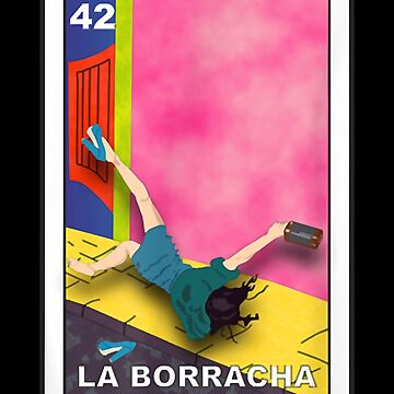 Póster for Sale con la obra «La borracha loteria loteria mexicana bingo