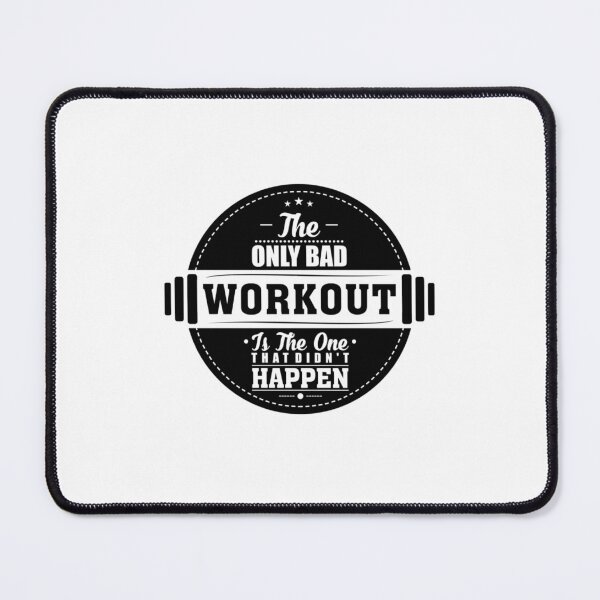 Item preview, Bad Workout Gym Fitness Quote designed and sold by AzzedineOunahi.