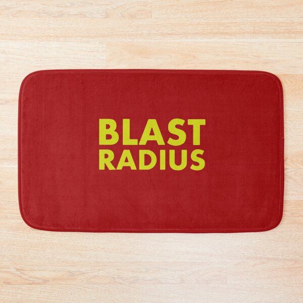Item preview, Blast Radius logo  | Fallout Inspired | Wall Art Home Decor | HECKINFAROUT designed and sold by Two Otters Co.