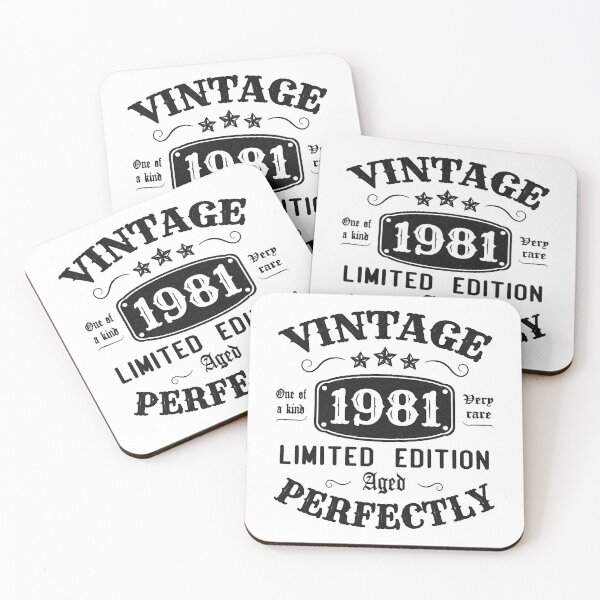 Item preview, Vintage 1981 Limited Edition Aged Perfectly designed and sold by HillaryUbald.