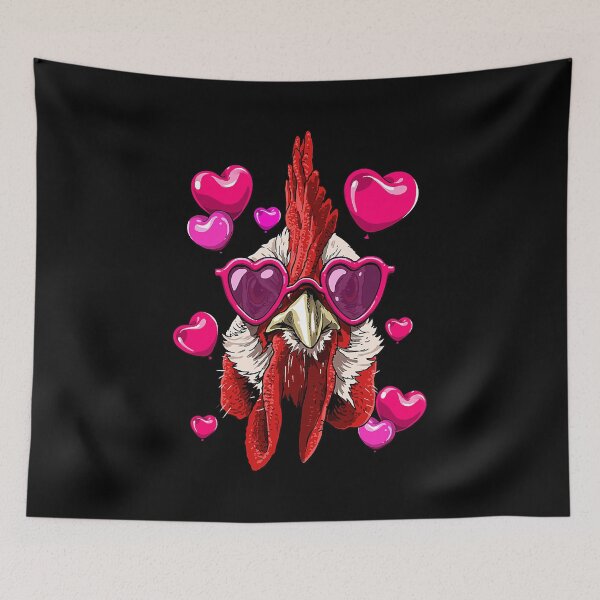 Item preview, Valentines Day Chicken Funny Chicken Lover designed and sold by davetmccall.