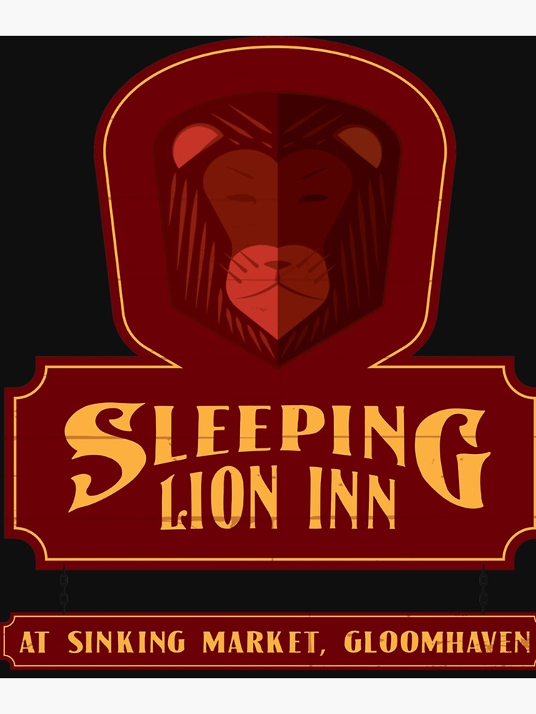 "The Sleeping Lion Inn SIgn Classic" Poster for Sale by ManfredGotz