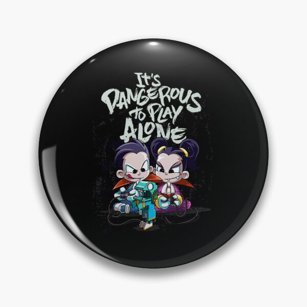Artikelvorschau, Herren Damen Dracula Twins™ „It’s Dangerous To Play Alone“ Offizielles Merchandise mit Drac and Drag entworfen und verkauft von HayleyKihn2034.