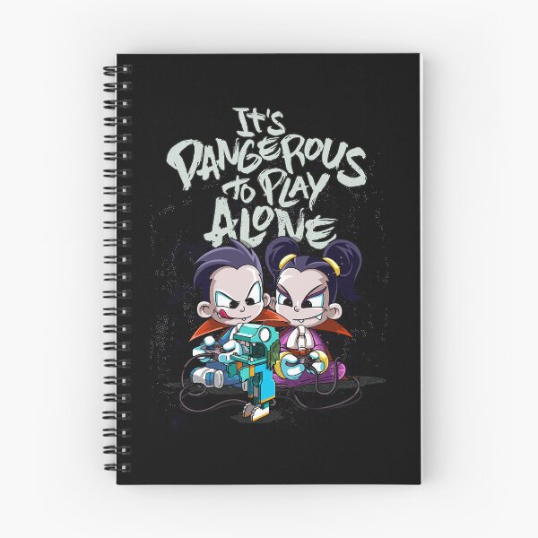 Item preview, Men Women Dracula Twins™ “It’S Dangerous To Play Alone” Official Merchandise Featuring Drac And Drag designed and sold by HayleyKihn2034.