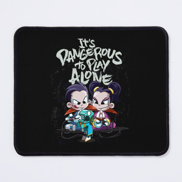 Item preview, Men Women Dracula Twins™ “It’S Dangerous To Play Alone” Official Merchandise Featuring Drac And Drag designed and sold by HayleyKihn2034.