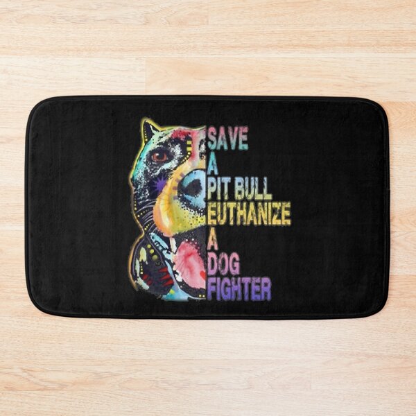 Item preview, Save A Pit Bull Euthanize A Dog Fighter designed and sold by PerkinsAarav.