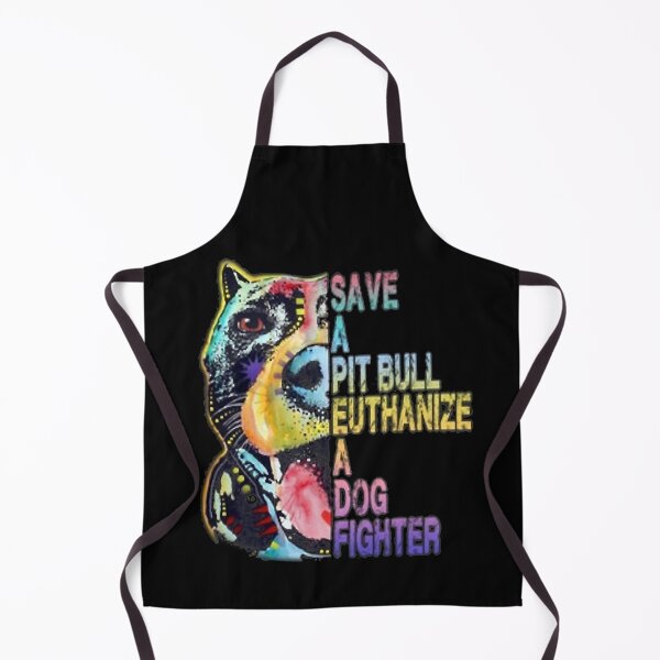 Item preview, Save A Pit Bull Euthanize A Dog Fighter designed and sold by PerkinsAarav.