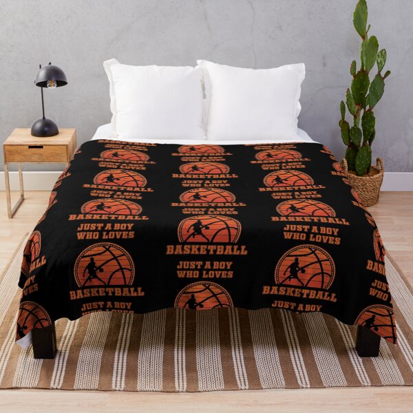 Item preview, Just a Boy Who Loves Basketball designed and sold by Blok45.