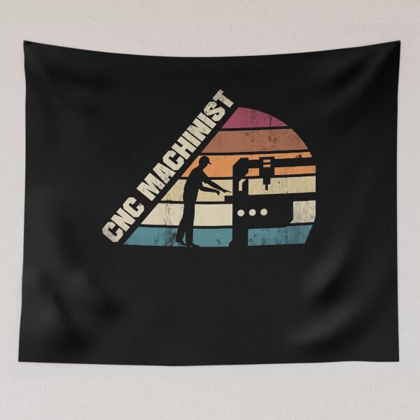 Item preview, Cnc Machinist Metalworker Machining Silhouette designed and sold by ShopTheStyle.