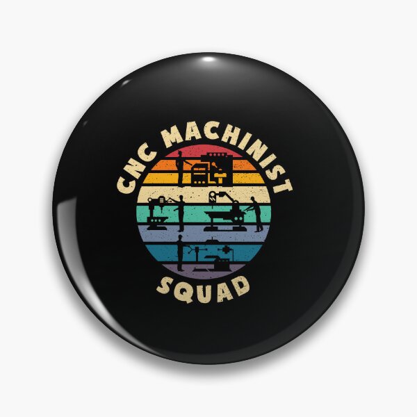 Item preview, Cnc Machinist Metalworker Machining Cnc Machinist Squad designed and sold by ShopTheStyle.