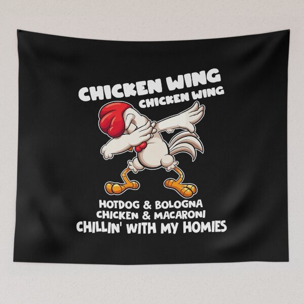 Item preview, Chicken Wing Chicken Wing Hot Dog Bologna Song Lyric designed and sold by davetmccall.