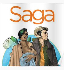 Saga - Comic Poster