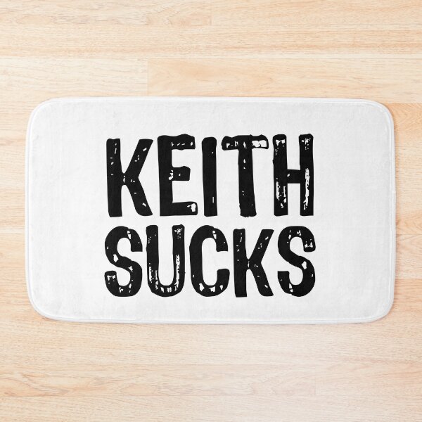 Item preview, Keith Sucks designed and sold by The "I Love Everything" Shop.