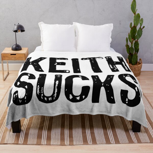 Item preview, Keith Sucks designed and sold by The "I Love Everything" Shop.