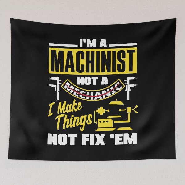 Item preview, Cnc Machinist Metalworker Machining I Make Things designed and sold by ShopTheStyle.