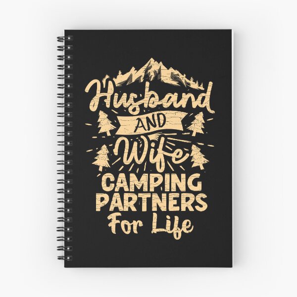 Item preview, Husband And Wife Camping Partners designed and sold by Shirtcaesar.