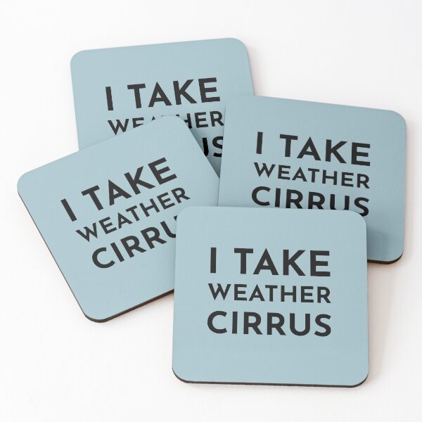 Item preview, I take weather cirrus designed and sold by Natthiya Minimal.