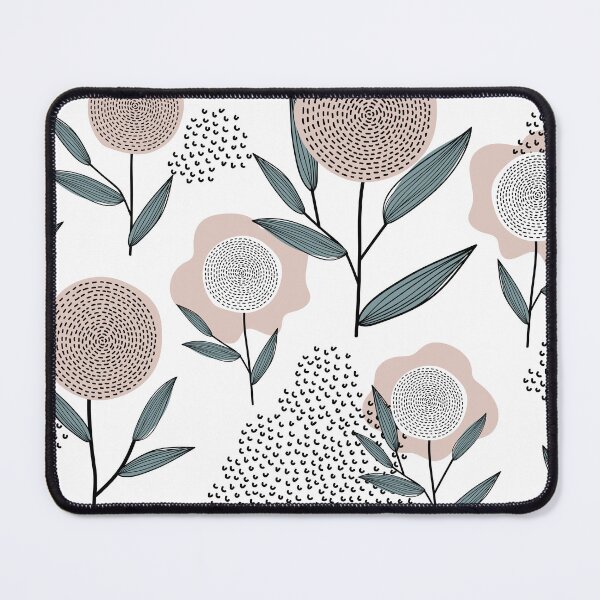 Item preview, Scandinavian Floral Pattern designed and sold by SoccaTamam.
