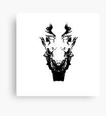 Dragon Skull Canvas Print