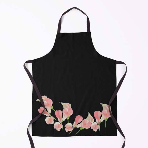 Item preview, Pink Arum Lilies in black woman fashion designed and sold by virtualedu.