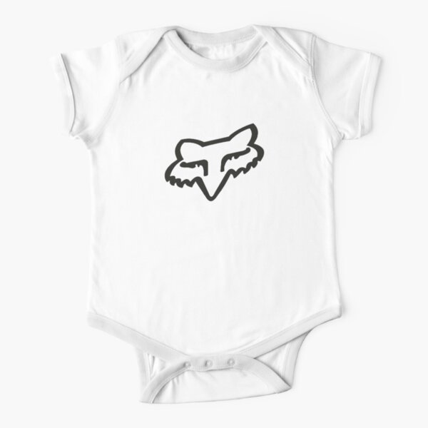 fox colors head racing Short Sleeve Baby One-Piece