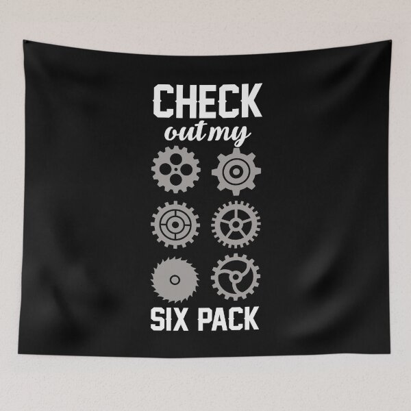 Item preview, Cnc Machinist Metalworker Machining Check Out My Six Pack designed and sold by ShopTheStyle.