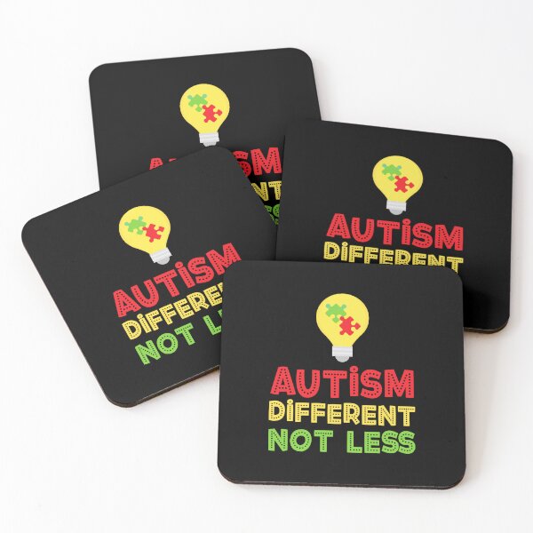 Item preview, AUTISM - DIFFERENT NOT LESS designed and sold by w1ckerman.
