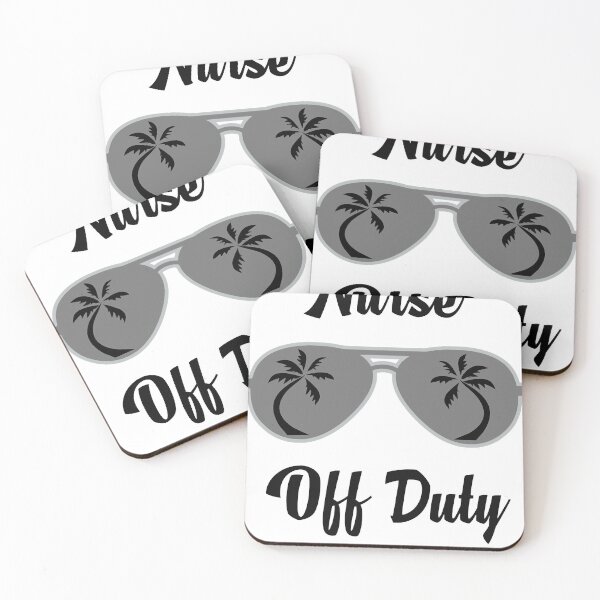 Item preview, Off Duty Nurse Funny Summer Vacation designed and sold by Theresazz35.