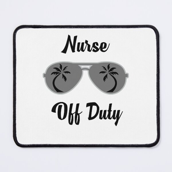 Item preview, Off Duty Nurse Funny Summer Vacation designed and sold by Theresazz35.