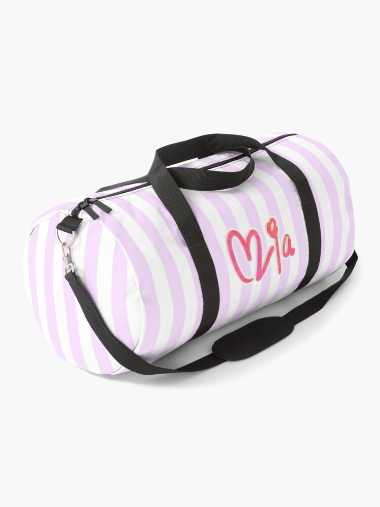 Girl duffle 2025 bag with name