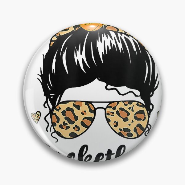 Artikelvorschau, Basketball Mom Leopard Messy Bun Ball Mom Muttertag 2022 entworfen und verkauft von AaronWeedo.