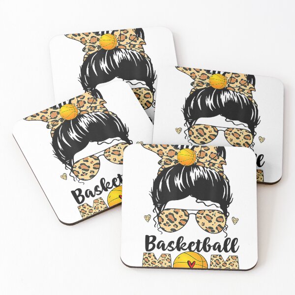 Artikelvorschau, Basketball Mom Leopard Messy Bun Ball Mom Muttertag 2022 entworfen und verkauft von AaronWeedo.