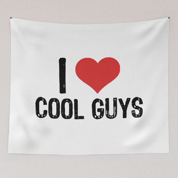 Item preview, I Love Cool Guys designed and sold by The "I Love Everything" Shop.