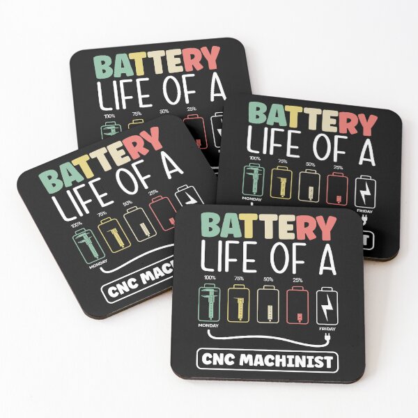 Item preview, Metalworker Machining Battery Life Of A Cnc Machinist designed and sold by ShopTheStyle.