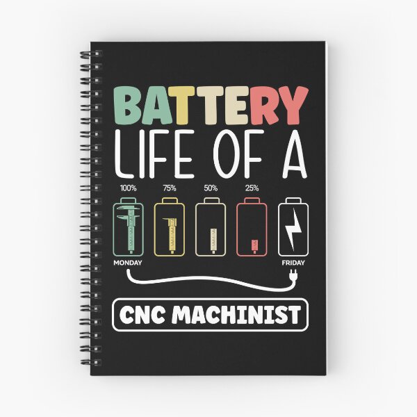 Item preview, Metalworker Machining Battery Life Of A Cnc Machinist designed and sold by ShopTheStyle.
