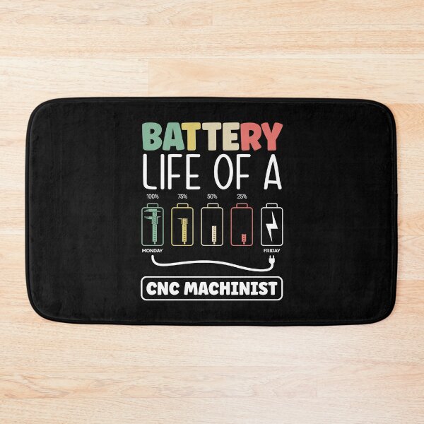 Item preview, Metalworker Machining Battery Life Of A Cnc Machinist designed and sold by ShopTheStyle.