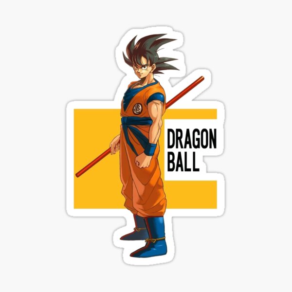 Sticker Mural Dragon Ball GT Goku Vegeta - Saiyan-Boutik