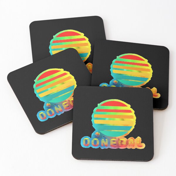 Item preview, Donegal Irlanda Retro Tropical Atardecer Especial 5 designed and sold by OliDesigns.