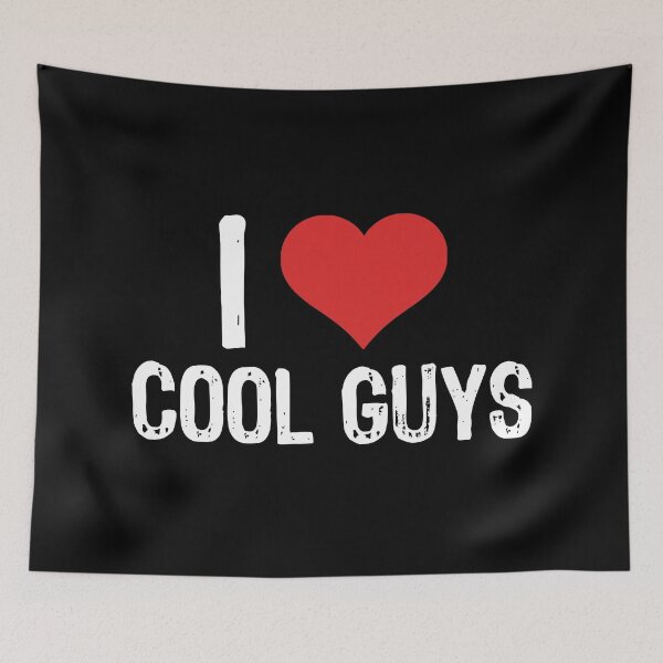 Item preview, I Love Cool Guys designed and sold by The "I Love Everything" Shop.