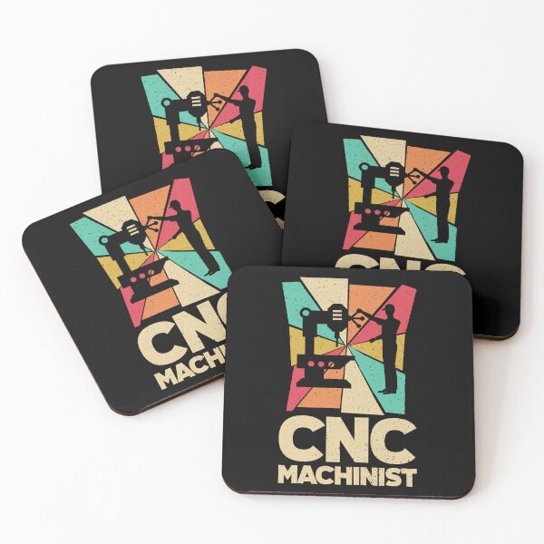 Item preview, Cnc Machinist Metalworker Machining Silhouettes designed and sold by ShopTheStyle.