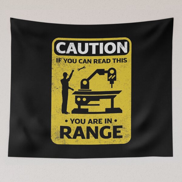 Item preview, Cnc Machinist Metalworker Machining Caution Funny designed and sold by ShopTheStyle.