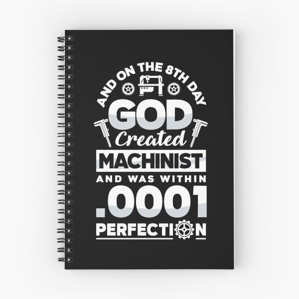 Item preview, Cnc Machinist Metalworker Machining On the 8th Day Funny designed and sold by ShopTheStyle.