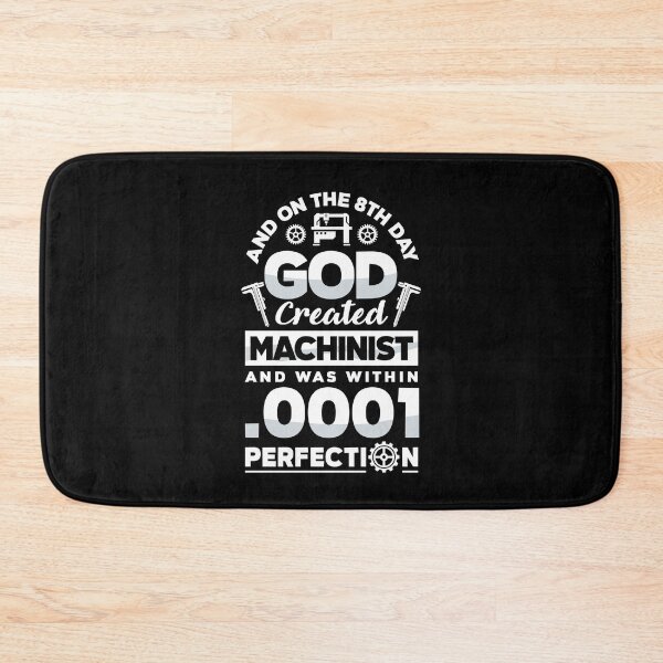 Item preview, Cnc Machinist Metalworker Machining On the 8th Day Funny designed and sold by ShopTheStyle.